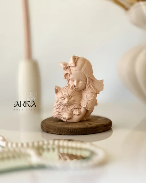 قالب سیلیکونی کتی و پیشی